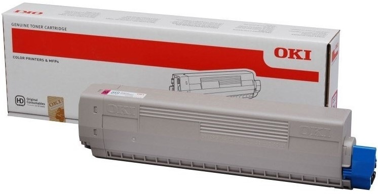 Toner OKI C831/841, 10000 stran - purpurový