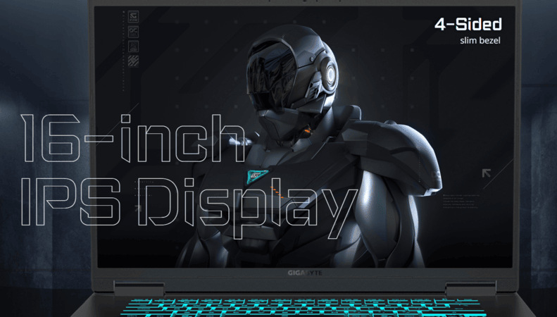 Notebook GIGABYTE GAMING A16 CWHI3CZC94SH černý