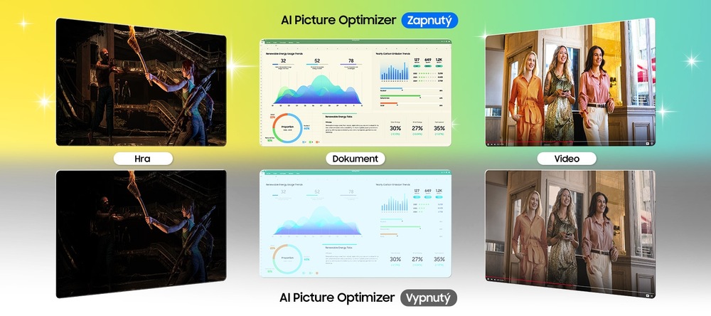 Obraz vynikne vždy perfektně díky funkci AI Picture Optimizer