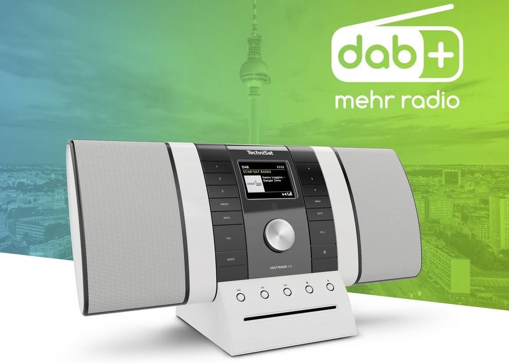 Internetový radiopřijímač s DAB+ TechniSat MULTYRADIO 4.0 SE černý/bílý Internetový radiopřijímač s DAB+ TechniSat MULTYRADIO 4.0 SE černý/bílý