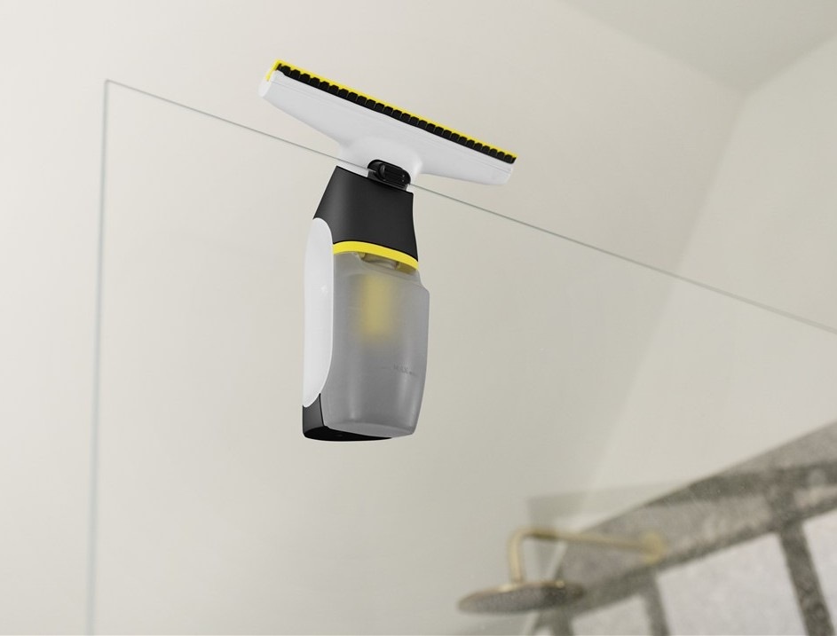 Čistič oken Kärcher WV 3 Comfort Precision černý/bílý Čistič oken Kärcher pomocí háčku Hook se dá umístit do sprchy