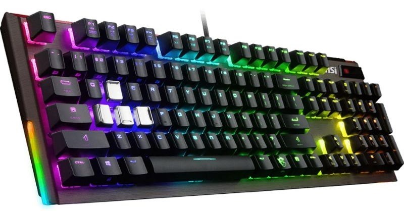 Klávesnice MSI Vigor GK80 CS, US layout