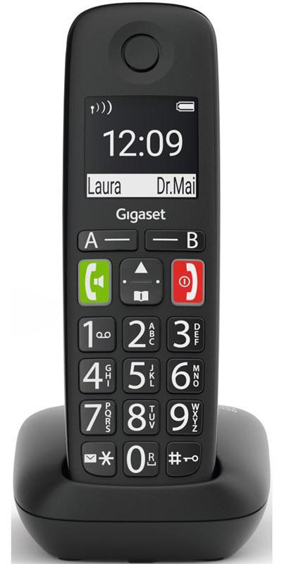 Domácí telefon Gigaset E290 černý