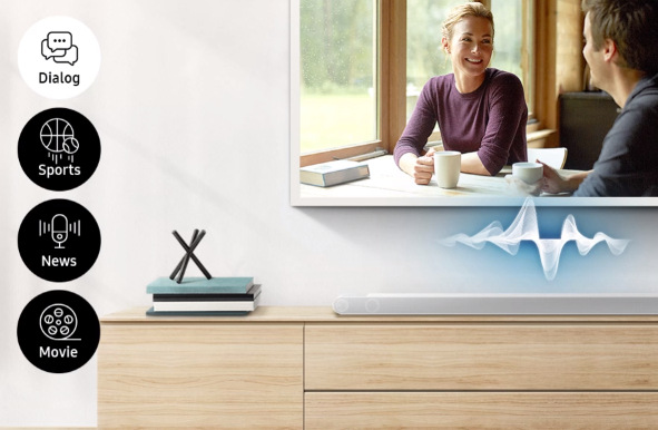 Soundbar Samsung HW-S801B bílý Soundbar Samsung HW-S801B bílý