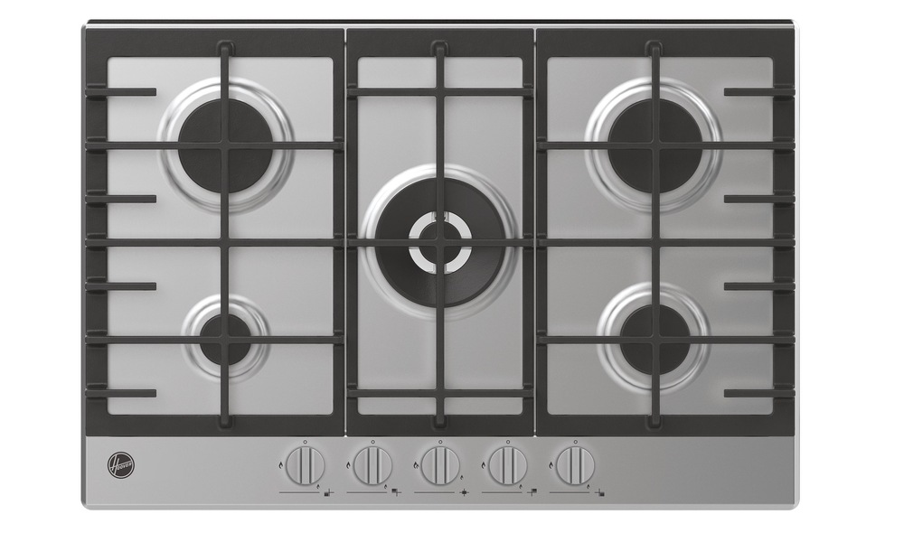 Plynová varná deska Hoover H-HOB 300 GAS HHG75WK3X - 75 cm nerez Plynová varná deska Hoover H-HOB 300 GAS HHG75WK3X - 75 cm nerez