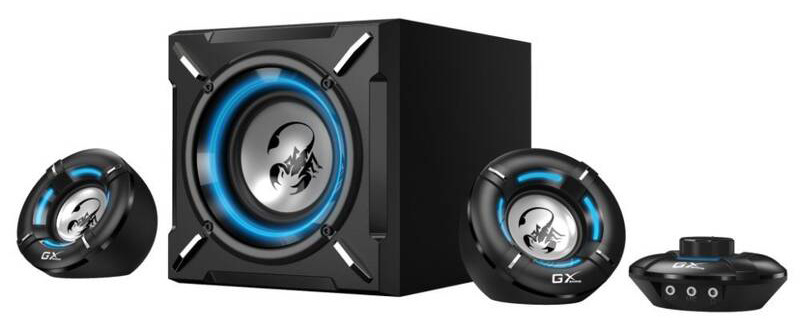 Reproduktory Genius GX GAMING SW-G2.1 1000 černé/modré