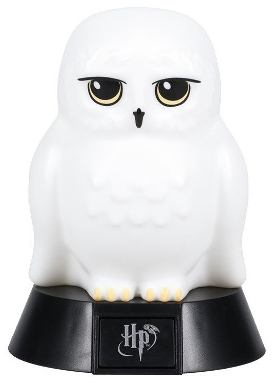 Dekorativní LED Paladone Icon Light Harry Potter - Hedvika bílé