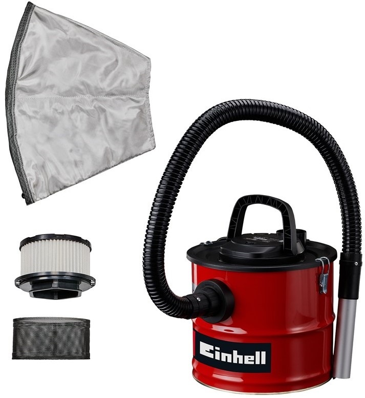 Vysavač na popel Einhell Classic TC-AV 1830 D nerez/hliník