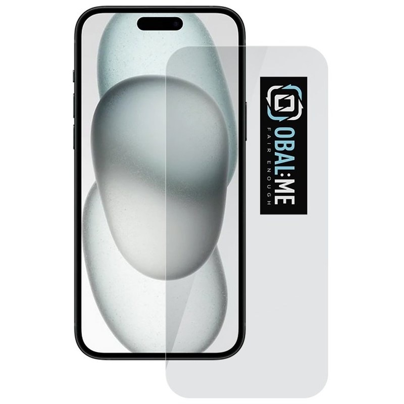 Tvrzené sklo Obal:Me 2.5D na Apple iPhone 15/16