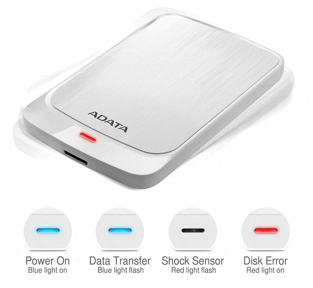 Externí pevný disk 2,5" ADATA HV320 5TB černý Externí pevný disk 2,5" ADATA HV320 5TB černý