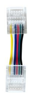 Konektor IMMAX CLICK 12mm s kabelem 2,5cm, RGB+CCT, 6pin IMMAX CLICK 12mm s kabelem 2,5cm, RGB+CCT, 6pin