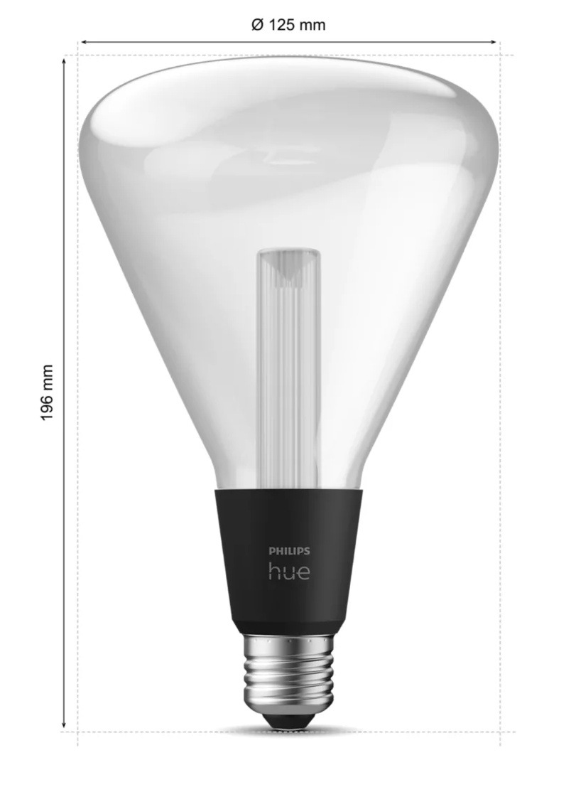 Chytrá žárovka Philips Hue Triangle, 6,8W, E27, White a Color Ambiance