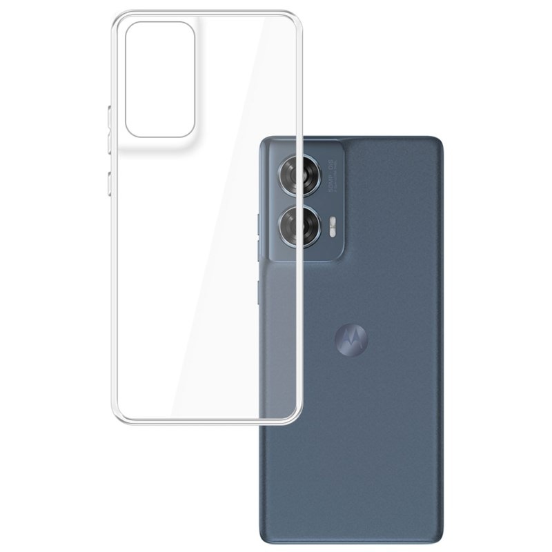 Kryt na mobil 3mk Clear Case na Motorola Edge 50 Fusion průhledný