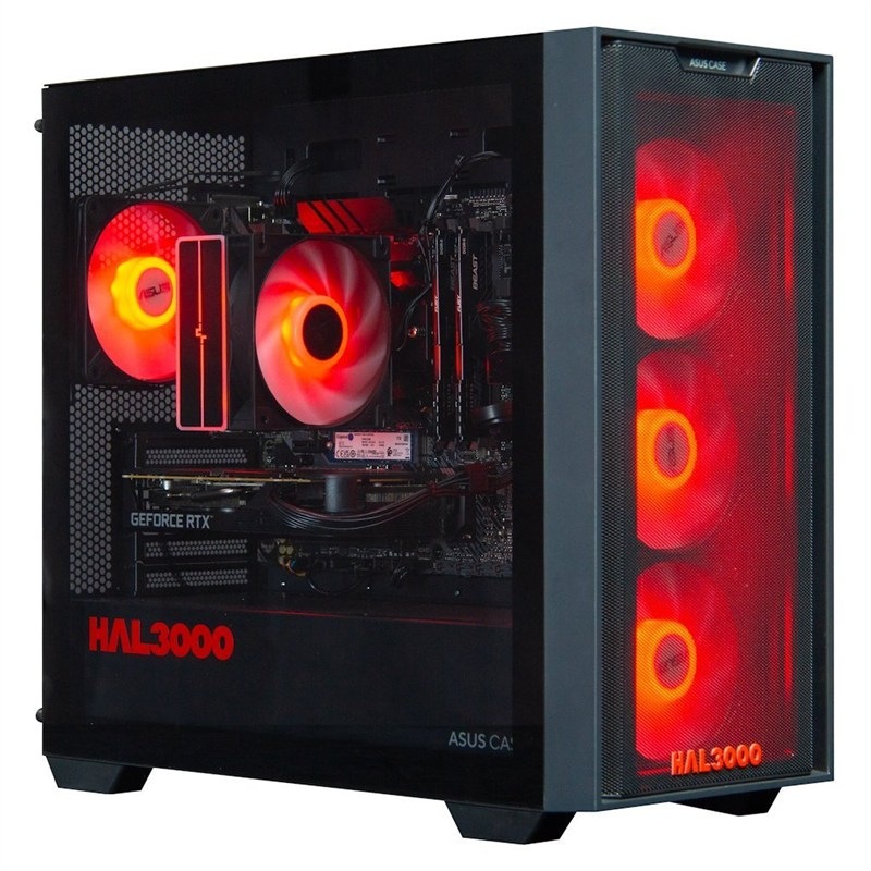Herní počítač HAL3000 Online Gamer černý