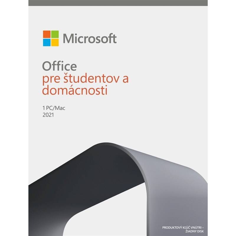 Software Microsoft Office 2021 pro domácnosti a studenty SK