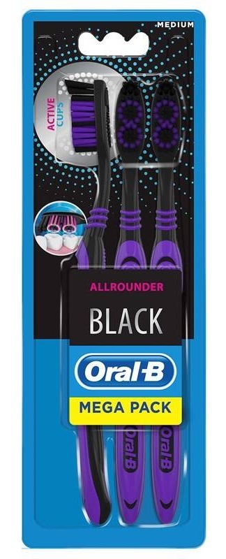 Zubní kartáček Oral-B Sensitive Black- medium