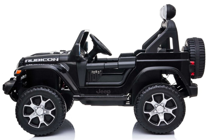 Elektrické auto Beneo Jeep Wrangler Rubicon černé