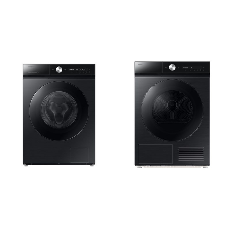 Set pračka Samsung WW11DB8B95GBU4 černá barva + Samsung sušička DV90DB8845GBU4 černá barva