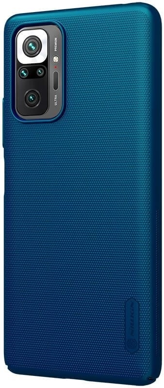 Kryt na mobil Nillkin Super Frosted na Xiaomi Redmi Note 10 Pro modrý