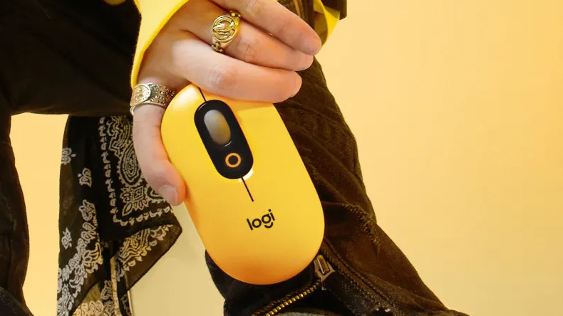 Myš Logitech POP - blast yellow žlutá Myš Logitech POP - blast yellow žlutá