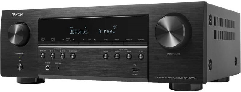 AV Receiver Denon AVR-S770H černý