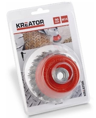Brusný kartáč Kreator KRT150204 M14-90mm