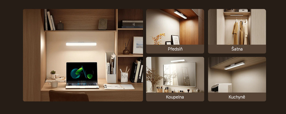 Nástěnné svítidlo Xiaomi Magnetic Light Bar GL bílé Nástěnné svítidlo Xiaomi Magnetic Light Bar GL bílé