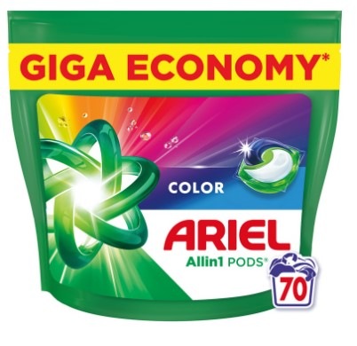 Kapsle na praní Ariel All in 1 PODS Color 70 PD Kapsle na praní Ariel All in 1 PODS Color 70 PD