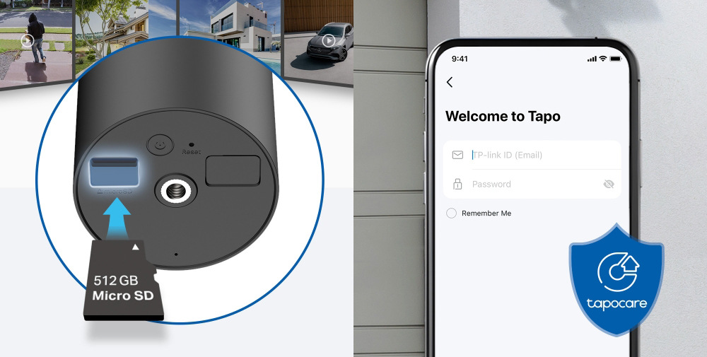 IP kamera TP-Link Tapo C411 Kit černá IP kamera TP-Link Tapo C411 Kit černá