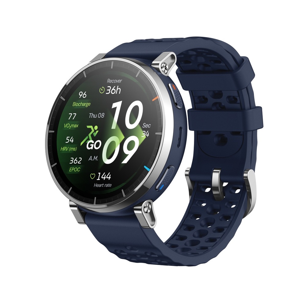 Chytré hodinky Amazfit Active 3 Premium - modré