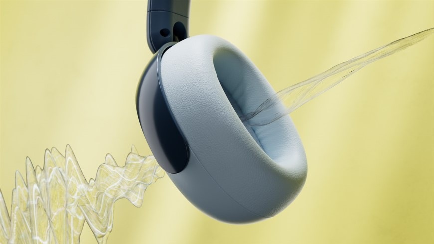 Sluchátka Philips Dětská TAK5500RT modrá Detail náušníku sluchátek Philips TAK5500AL