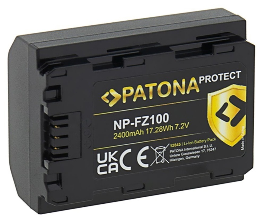 Baterie PATONA NP-FZ100 2400mAh Li-Ion Protect (Sony)