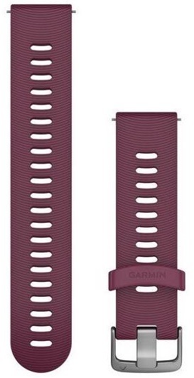 Řemínek Garmin Quick Release (20 mm), silikonový vínový