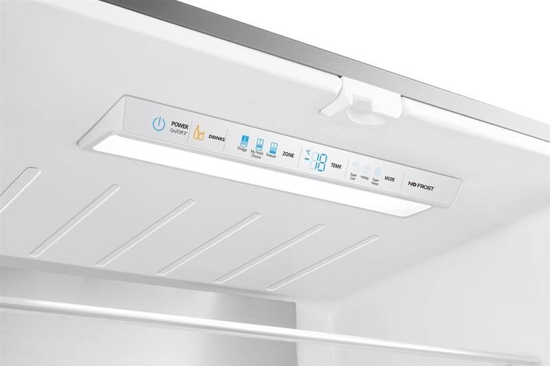 Americká lednice Hisense RF540N4SBI2 nerez