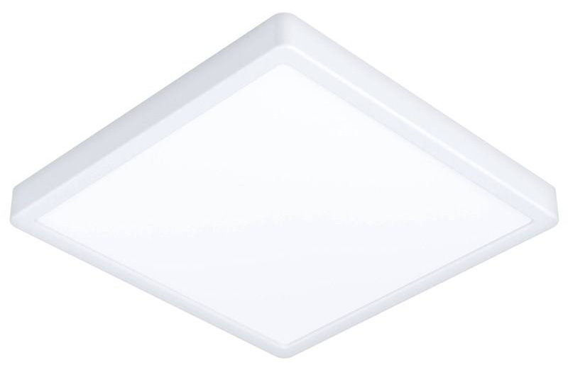 Stropní svítidlo Eglo Fueva 5, čtverec, 28,5 cm, teplá bílá, IP44 bílé