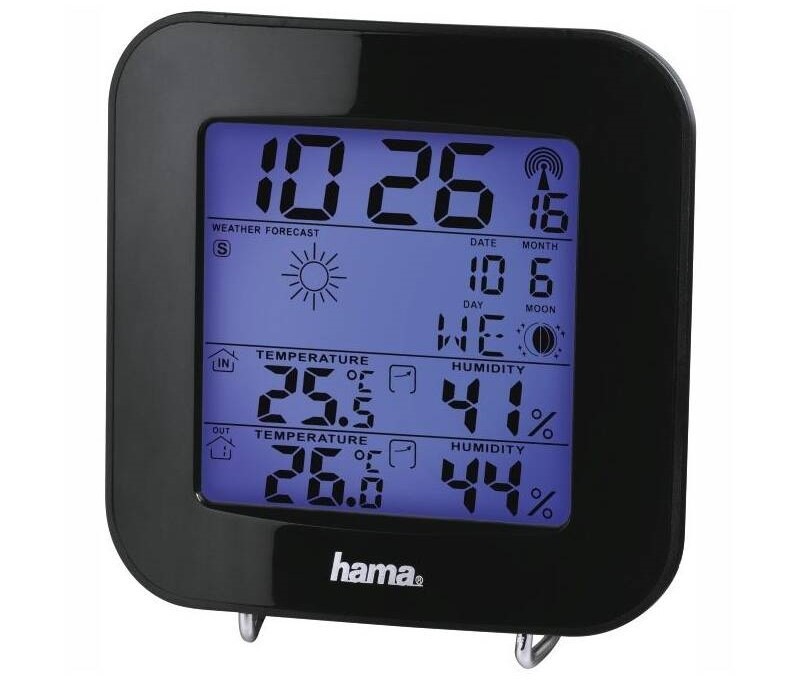 Meteorologická stanice Hama EWS-200 černá Meteorologická stanice Hama EWS-200 černá
