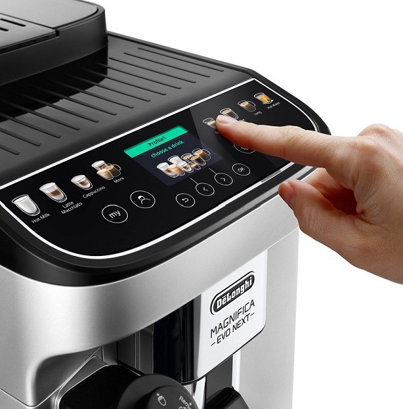 Automatický kávovar De'Longhi Magnifica Evo Next ECAM 310.80.SB černý/stříbrný
