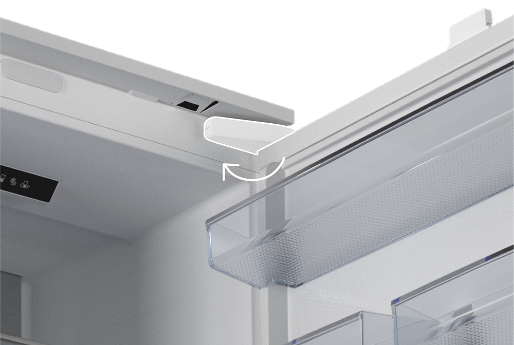 Chladnička kombinovaná Beko B3RCNE564HXB, NoFrost, smoothfit panty