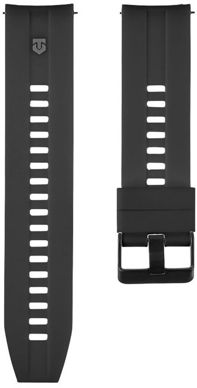 Řemínek Tactical Quick Release (22 mm), silikonový - černý