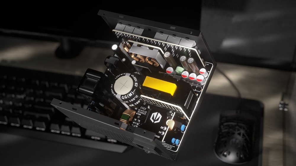 Zdroj ENDORFY Supremo FM6 Gold 750W černý Prémiové japonské kondenzátory přináší spolehlivý výkon i při pravidelném používání