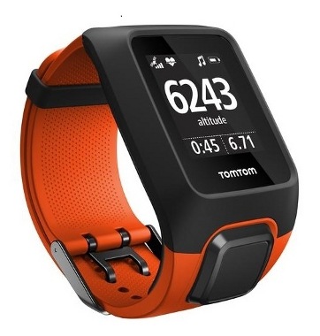 Chytré hodinky Tomtom Adventurer Cardio + Music oranžové