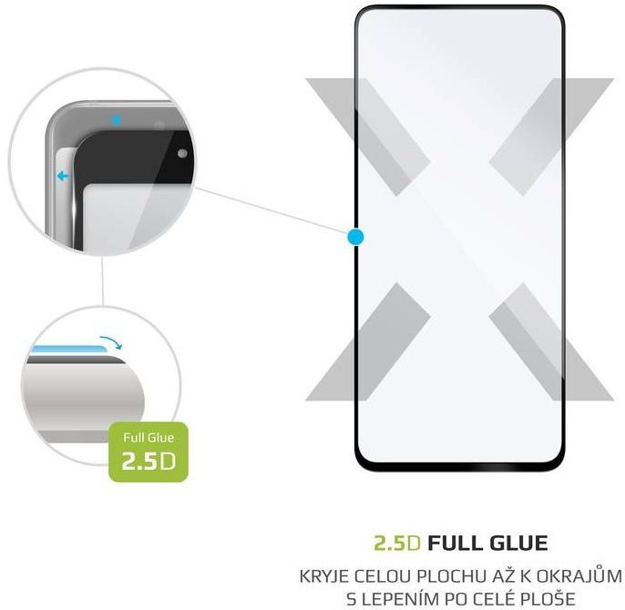 Tvrzené sklo FIXED Full-Cover na Realme GT Neo 2T černé Tvrzené sklo FIXED Full-Cover na Realme GT Neo 2T černé