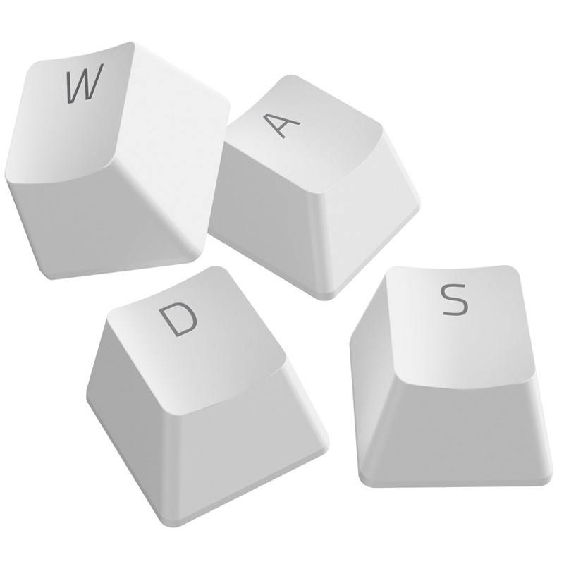 Klávesy Razer PBT Keycap Upgrade Set - US/UK bílé