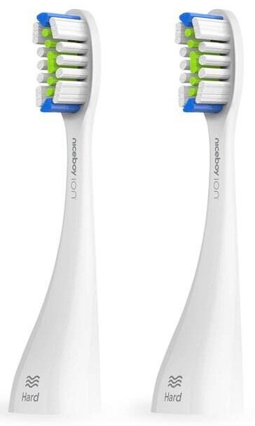 Náhradní hlavice Niceboy ION Sonic PRO UV Hard white (2 ks)