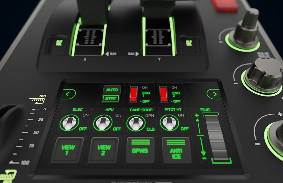 Joystick Turtle Beach VelocityOne Flightdeck + plynová páka pro PC Turtle Beach VelocityOne Flightdeck + plynová páka