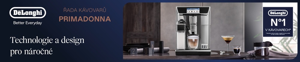 Automatický kávovar De'Longhi PrimaDonna Elite ECAM 650.85.MS stříbrný Espresso De'Longhi ECAM 650.85.MS PrimaDonna Elite