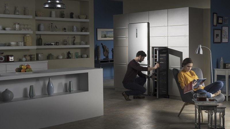 Vinotéka Haier WS50GA černá Vinotéka Haier WS50GA černá