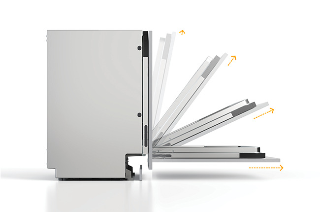 Myčka nádobí 60 Whirlpool WH7IA15AM3TUS0, vestavná, natural dry, sliding door system 