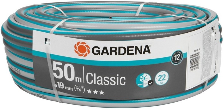 Hadice Gardena Classic 19mm o délce 50m 18025-20 s textilní výztuhou