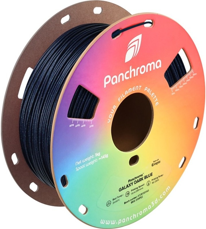 Filament Polymaker Panchroma PLA Galaxy modré barvy